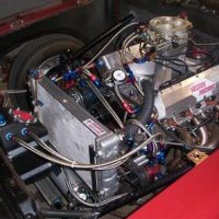 Paul Testers 434 cubic inch small block engine