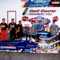 Jeff Livezey Super Comp dragster